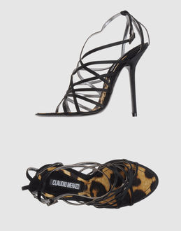 CLAUDIO MERAZZI - Women - FOOTWEAR - High-heeled sandals on YOOX.COM