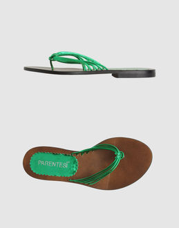 PARENTESI - FOOTWEAR - Flip flops - on YOOX.COM
