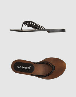 PARENTESI - FOOTWEAR - Flip flops - on YOOX.COM
