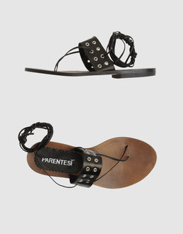 PARENTESI - FOOTWEAR - Flip flops - on YOOX.COM