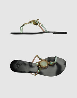 DESIGNER SANDALS GIUSEPPE ZANOTTI DESIGN - Women - FOOTWEAR - Flip flops on YOOX.COM