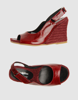 ESPADRILLES - CHAUSSURES - Semelles compens�es sur YOOX.COM