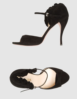 DESIGNER SANDALS PRADA - Women - FOOTWEAR - High-heeled sandals on YOOX.COM