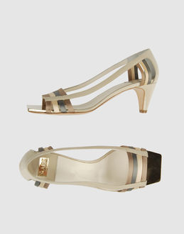 Effet brillant Semelle en cuir