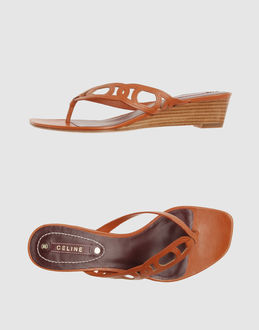 CELINE FOOTWEAR Flip flops on YOOXCOM