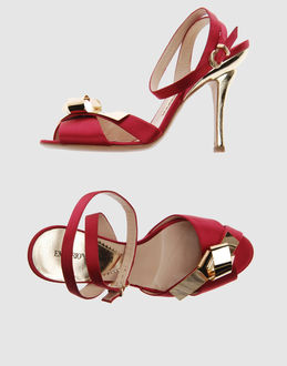 EMPORIO ARMANI - CHAUSSURES - Sandales � talons sur YOOX.COM