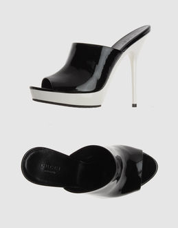 GUCCI - Women - FOOTWEAR - Platform sandals on YOOX.COM