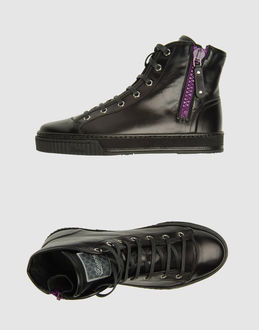 GUCCI Women FOOTWEAR High top sneakers on YOOXCOM