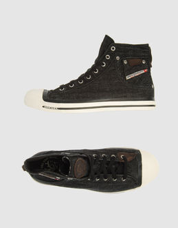 DIESEL - Men - FOOTWEAR - High-top sneakers on YOOX.COM