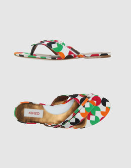 KENZO FOOTWEAR Flip flops on YOOXCOM