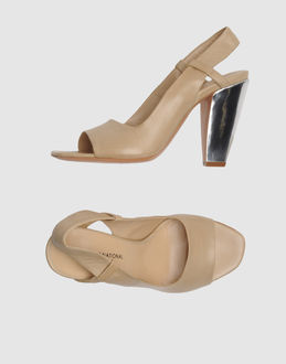 COSTUME NATIONAL - CHAUSSURES - Sandales � talons sur YOOX.COM