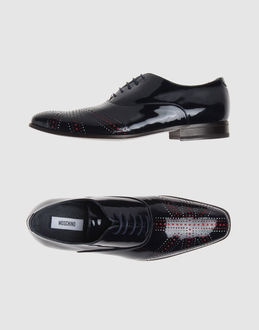 MOSCHINO - Men - FOOTWEAR - Laced shoes on YOOX.COM
