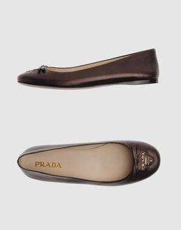 PRADA - Women - FOOTWEAR - Ballet flats on YOOX.COM