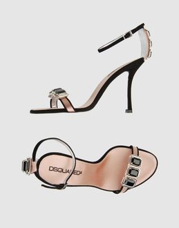 DSQUARED2 - FOOTWEAR - High-heeled sandals - on YOOX.COM