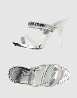 DESIGNER SANDALS DOLCE & GABBANA - Women - FOOTWEAR - Platform sandals on YOOX.COM