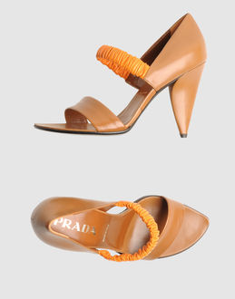 PRADA Women FOOTWEAR High heeled sandals on YOOXCOM