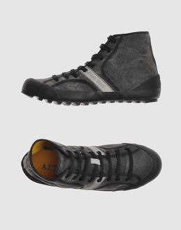 ARMANI JEANS - High-top sneakers - at YOOX.COM