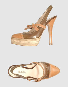 PRADA - FOOTWEAR - Slingbacks - on YOOX.COM