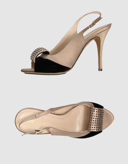 FENDI - FOOTWEAR - High-heeled sandals - on YOOX.COM