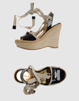 PRADA - FOOTWEAR - Wedges - on YOOX.COM