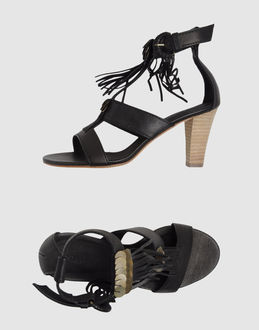  - chaussures - sandales � talons - sur yoox.com