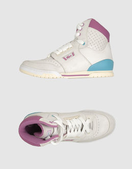 LACOSTE - FOOTWEAR - High-top sneakers - on YOOX.COM