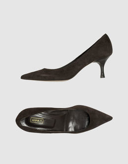 ANNA F. Closed-toe slip-ons - Item 44236301