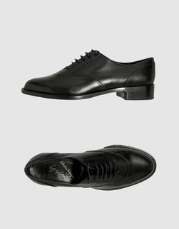 SALVATORE FERRAGAMO for YOHJI YAMAMOTO Laced shoes - Item 44238798