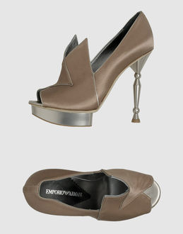 FOOTWEAR Pumps with open toe WOMEN on YOOX.COM By EMPORIO ARMANI
