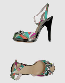 EMILIO PUCCI Platform sandals - Item 44244325