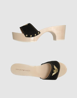 EMPORIO ARMANI Platform sandals - Item 44267792