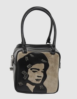 GILLI Women - Handbags - Small leather bag GILLI on YOOX :  yoox gilli bag face