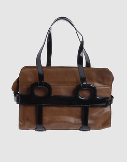 Marni Women - Bags - Medium leather bag Marni on YOOX :  handbag black leather marni