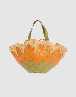 BRACCIALINI Women - Handbags - Medium leather bag BRACCIALINI on YOOX :  handbag leather silk applications