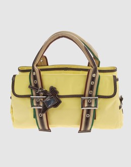 Techno fabric - Reptile leather - Zip closure - Internal compartments - Dual straps - Shoulder bags - Contrasting applications - Embossed logo detailing -