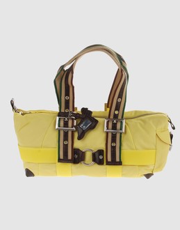 Techno fabric - Reptile leather - Zip closure - External pocket - Internal zip pocket - Dual straps - Shoulder bags - Contrasting applications - Embossed logo detailing -
