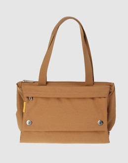 Techno fabric - Zip closure - External pockets - Internal zip pocket - Embossed logo detailing - Shoulder bags -