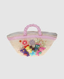 ROSE' A POIS - Medium fabric bags