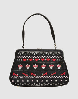 LULU GUINNESS - BAGS - Medium fabric bags - on YOOX.COM