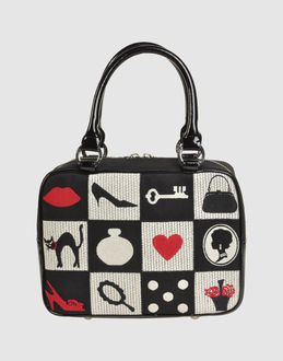 LULU GUINNESS - BAGS - Medium fabric bags - on YOOX.COM