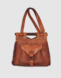 YOOX.COM（ユークス）- ROBERTO CAVALLI ロベルト　カヴァッリ レディース レザーバッグ（中）  width=