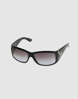 Metallic/plastic frame - Tinted lenses - Embossed logo detailing -