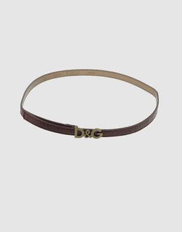 D&g - Accessories - Belts - On Yoox.com