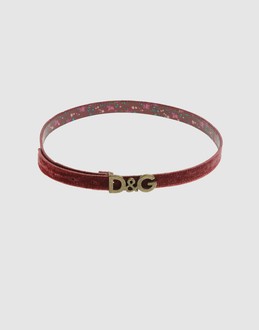 D&g - Accessories - Belts - On Yoox.com