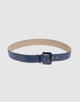 Leather lining - Silver-tone buckle closure - Embossed logo detailing -