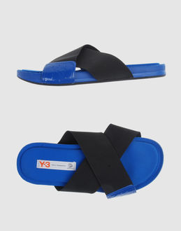 Y 3 SWIMWEAR Beach sandals on YOOXCOM