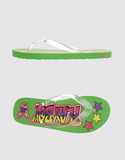 PLAYBOY SWIMWEAR Beach sandals on YOOXCOM
