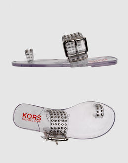 KORS MICHAEL KORS SWIMWEAR Beach sandals on YOOXCOM