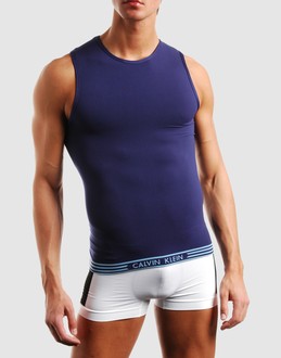 CALVIN KLEIN - LINGERIE - Maillots de corps avec manches sur YOOX.COM