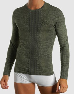 ROBERTO CAVALLI UNDERWEAR - LINGERIE - Maillots de corps avec manches sur Y